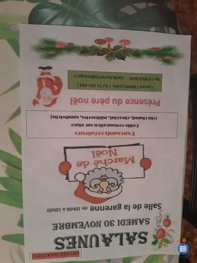 Affiche Marché de Noël