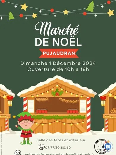 Affiche Marché de Noël