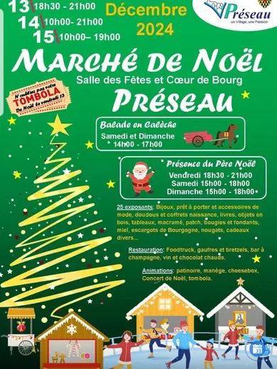 Affiche Marché de noel