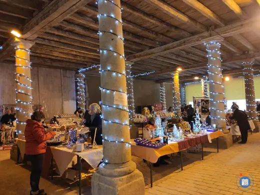 Affiche Marché de Noël de Void Vacon