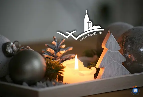 Affiche marché de noël