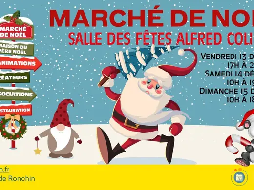 Affiche marché de noël
