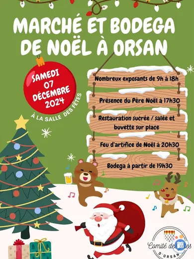 Affiche Marché de noel