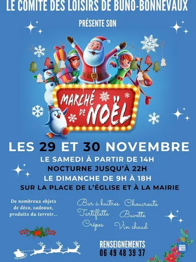 Affiche Marché de Noël