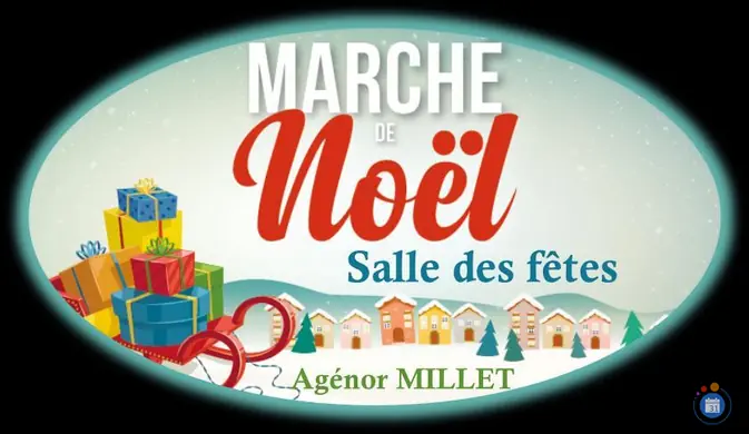 Affiche Marché de Noël