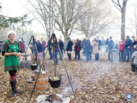 Affiche Marché de Noël Montagnard