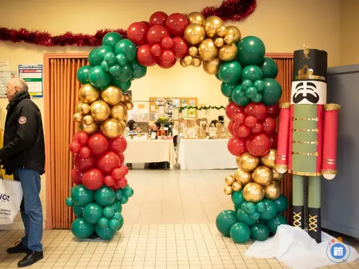 Affiche Marché de Noël des Entrepreneuses Albigeoises