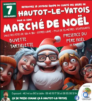 Affiche 3ème Marché de Noel