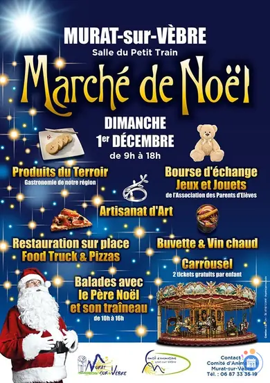 Affiche Marché de Noël