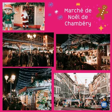 Affiche Marché de noël de Chambéry