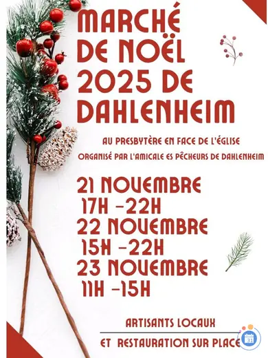 Affiche Marché de Noël
