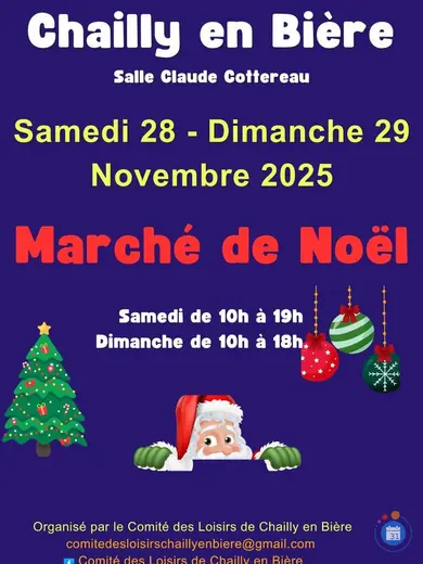 Affiche marche de noel