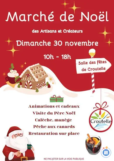 Affiche Marché de noel