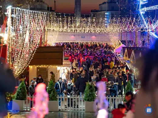 Affiche Marché de Noël