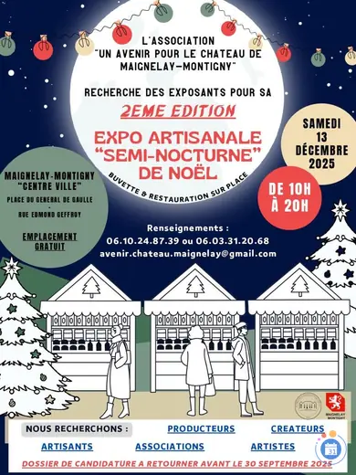 Affiche exposition artisanal
