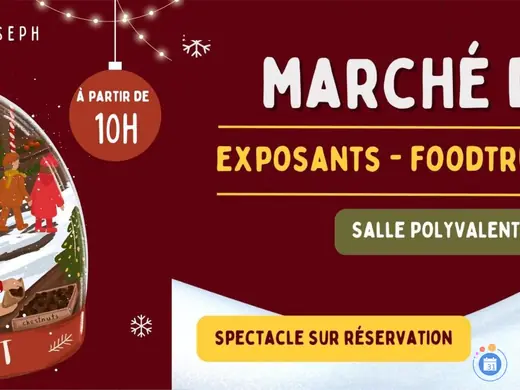 Affiche Marché de Noël école Saint Joseph