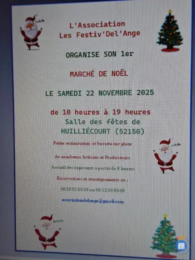 Affiche Marché de Noël