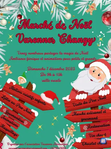 Affiche Marché de Noël