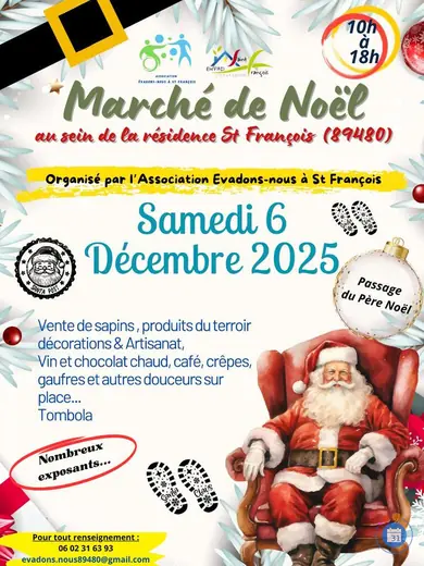Affiche Marche de noel