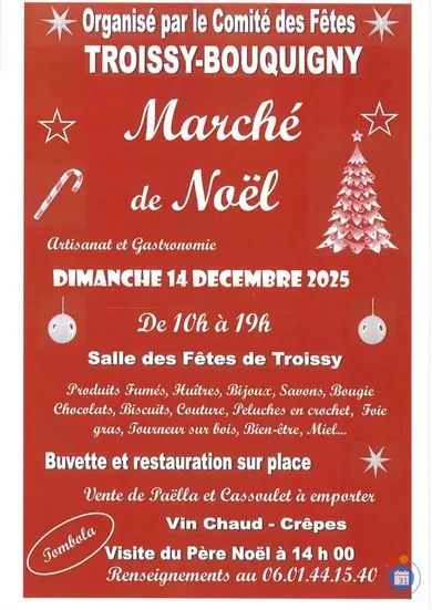 Affiche Marché de noël