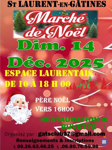 Affiche Marché de Noël