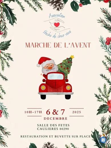 Affiche Marché de l’avent