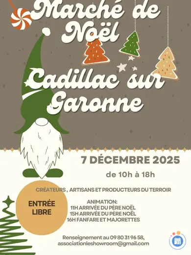 Affiche Marché de Noël