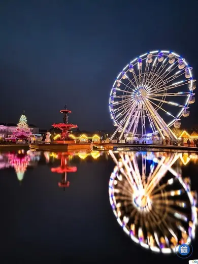 Affiche Le fabuleux village Santa Claus