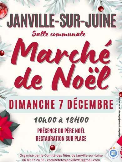 Affiche Marché de Noël