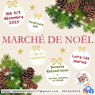 Affiche Marché de Noël de l'APE