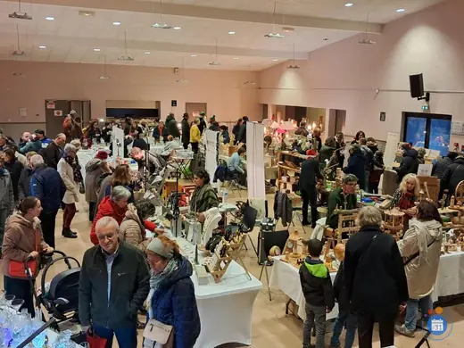 Affiche 'Noël'Encontre' Marché de Noël