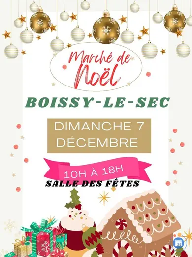 Affiche Marché de Noël