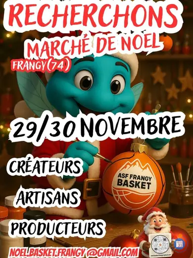 Affiche Marché de Noel de Frangy
