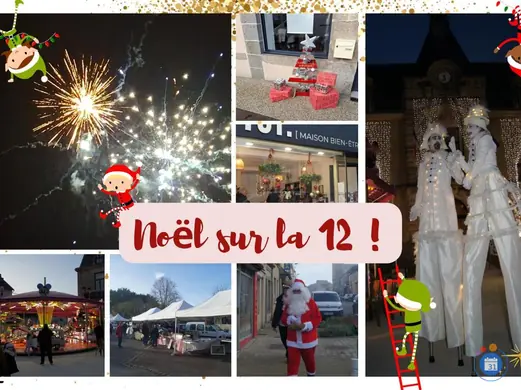 Affiche Noel sur la 12