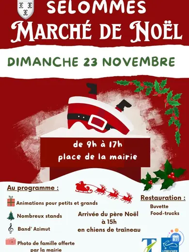 Affiche Marché de Noël