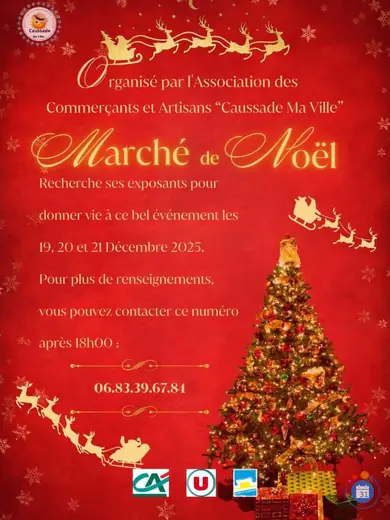 Affiche Marché de noel