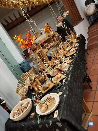 Affiche Marché de Noël artisanal des CTB