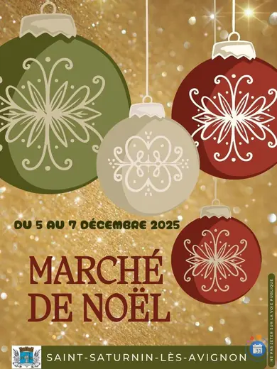 Affiche Marché de Noel