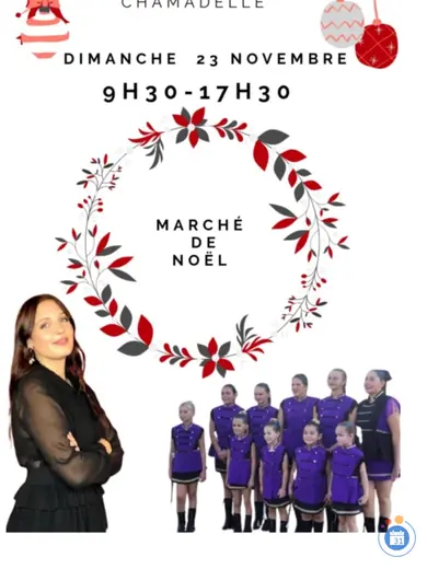 Affiche Marché de Noël
