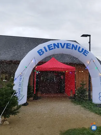 Affiche Marché de Noël