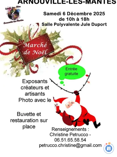 Affiche Marché de noël