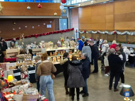 Affiche Marché de Noël