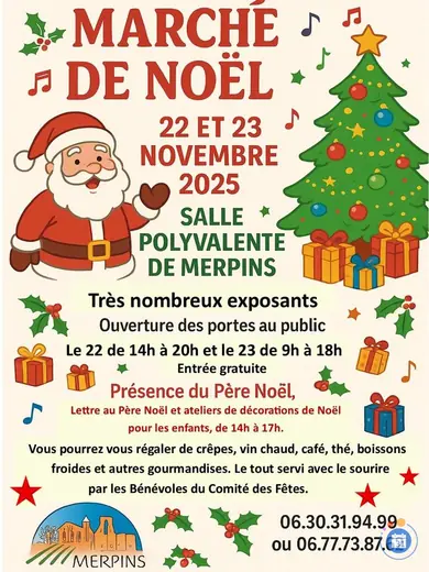 Affiche Marche de noël