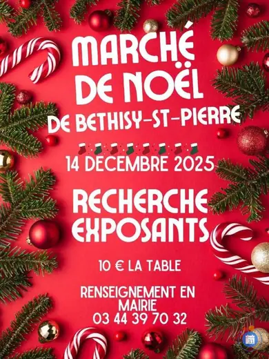 Affiche Marché de Noël