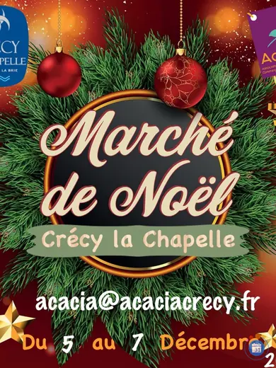 Affiche Marché de Noël