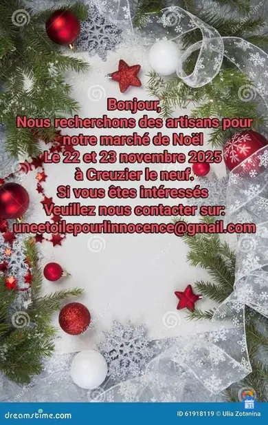 Affiche Marché de Noël
