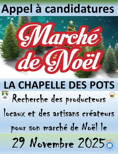 Affiche Marché de Noël