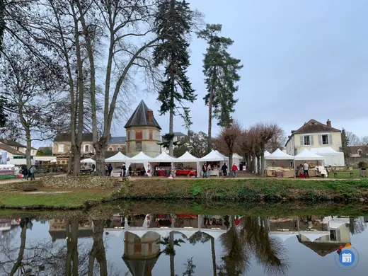Affiche Marché de Noël