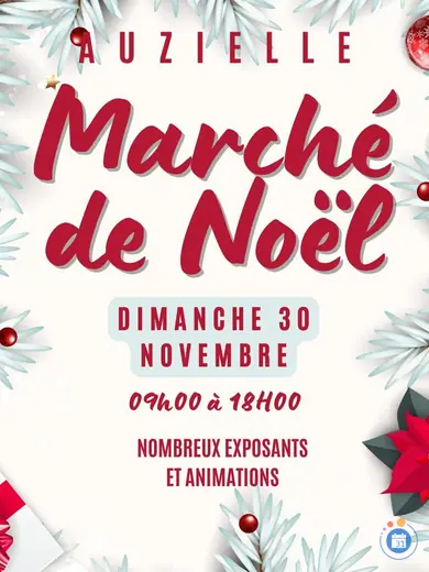 Affiche Marché de Noël