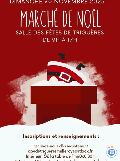 Affiche Marché de Noël